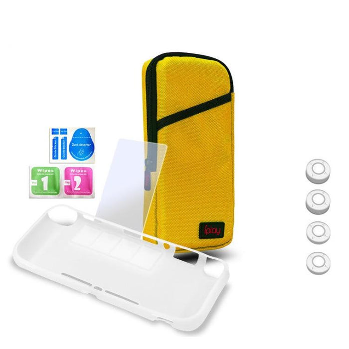 7 In 1 Switch Lite Protection Set Bag Film Cap Shell