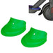 3 Pairs Scooter Fender Fishtail Rubber Front And Rear