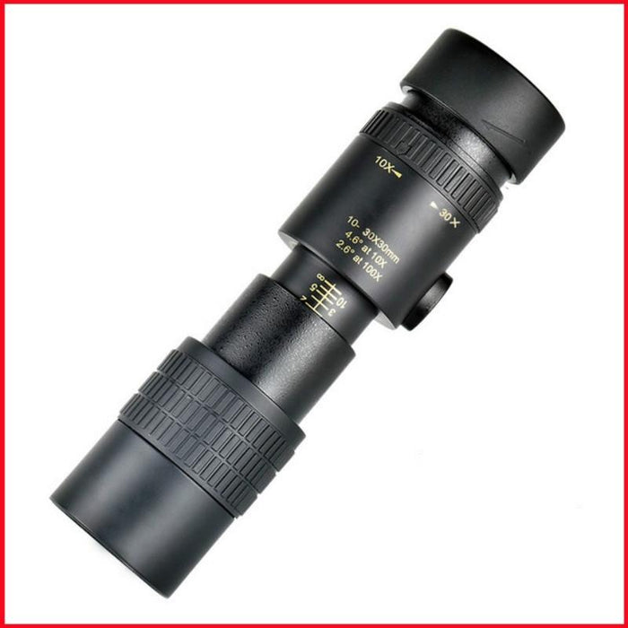 High Magnification Hd Low Light Level Night Vision Continuous Zoom Monocular Specification 10 - 30 X 30