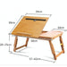 Nanzhu Folding Computer Table Bed Card Slot Laptop Simple