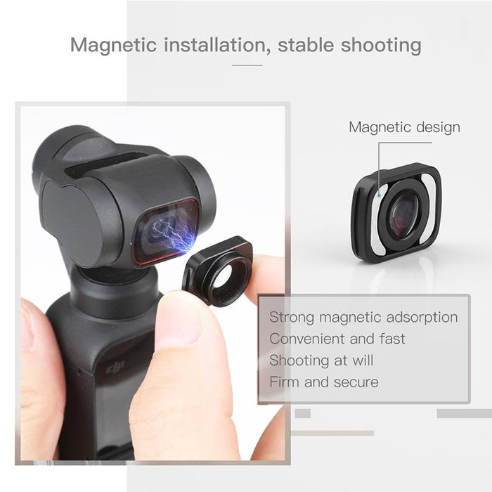 Original Dji Pocket 2/ Magnetic Interface Augmenting Lens