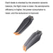 1 Pair Noise Uction Propeller For Dji Air 2s / Mavic 2