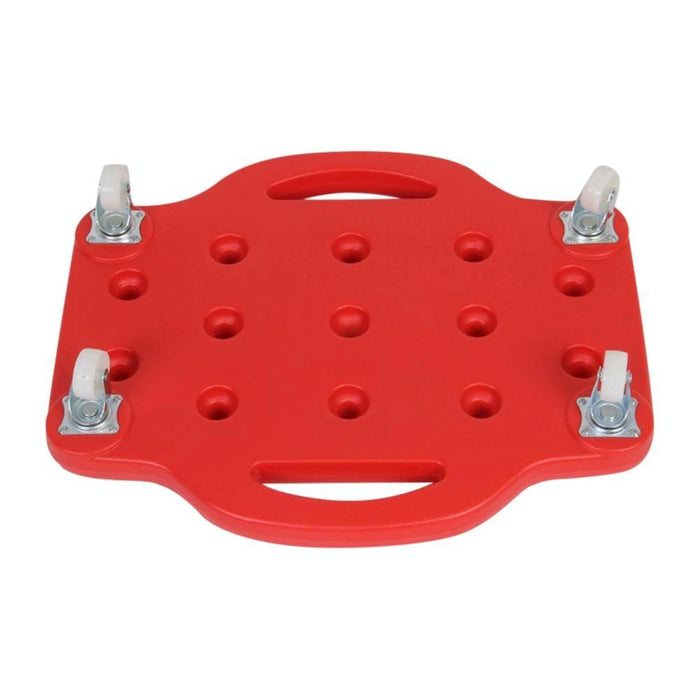 Blow Molding Red One Children Square Four-wheel Scooter