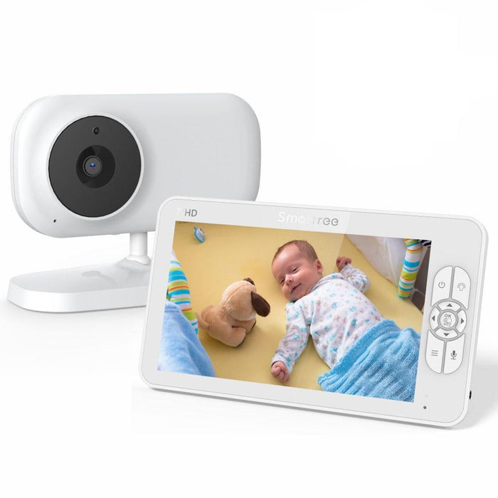 Sm70 7-Inch 720 X 1080P Wireless Baby Monitor Camera Temperature Monitor 2 Way Audio