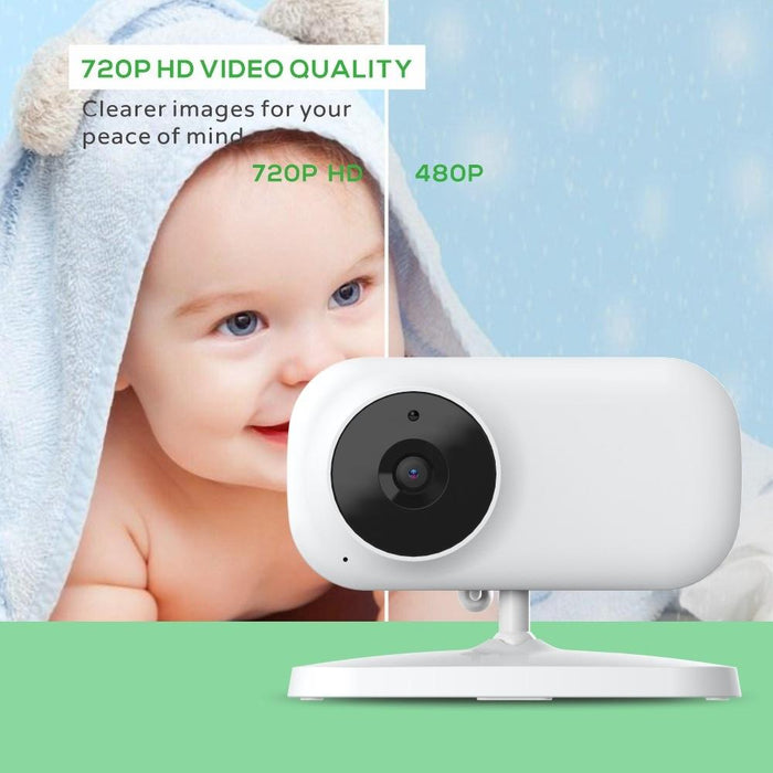 Sm70 7-Inch 720 X 1080P Wireless Baby Monitor Camera Temperature Monitor 2 Way Audio