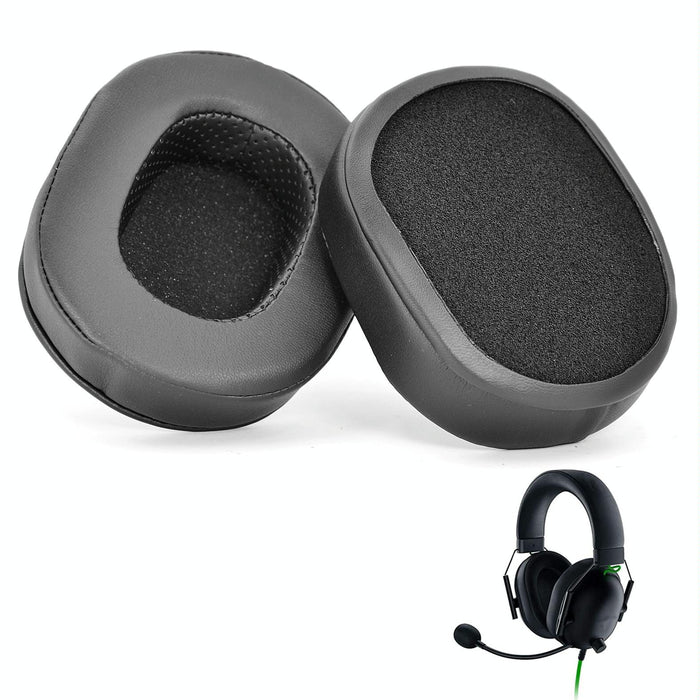 2 Pcs Sponge Cover Ear Pads For Razer Blackshark V2 X - 19B31