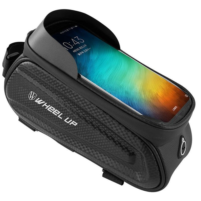 Mountain Bike Front Beam Bag With Phone Holder