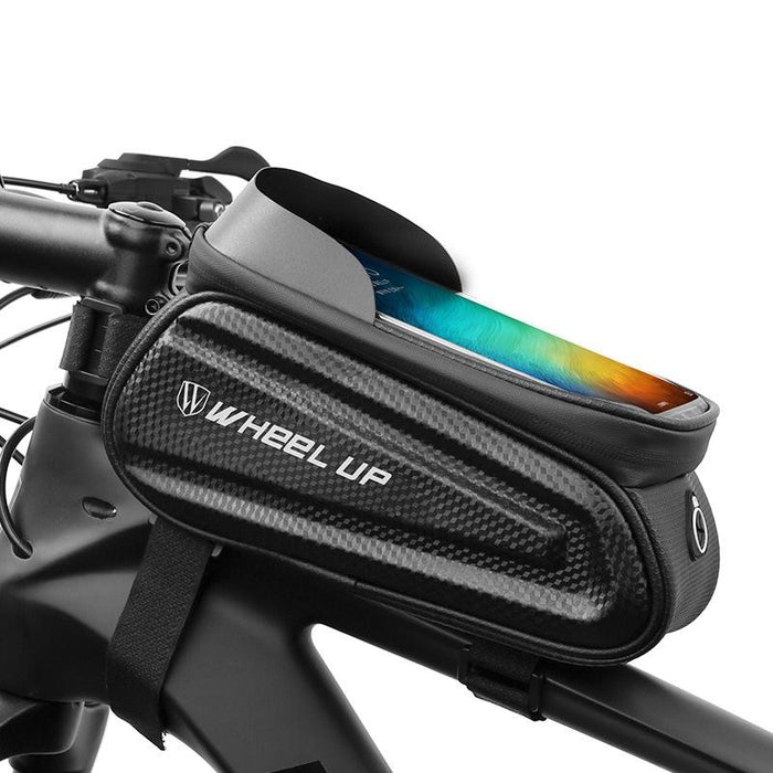 Mountain Bike Front Beam Bag With Phone Holder
