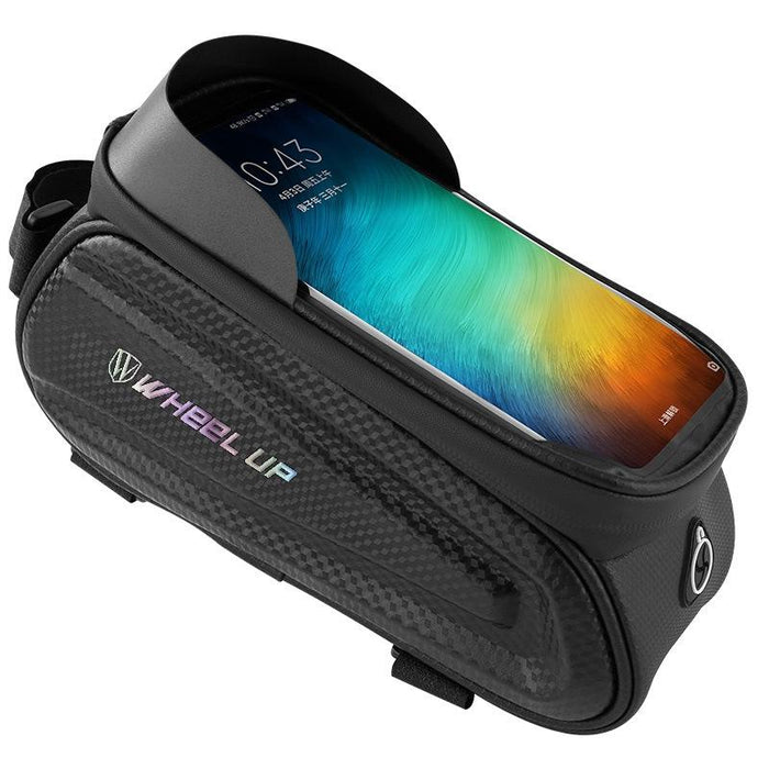 Mountain Bike Front Beam Bag With Phone Holder