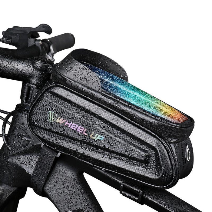 Mountain Bike Front Beam Bag With Phone Holder