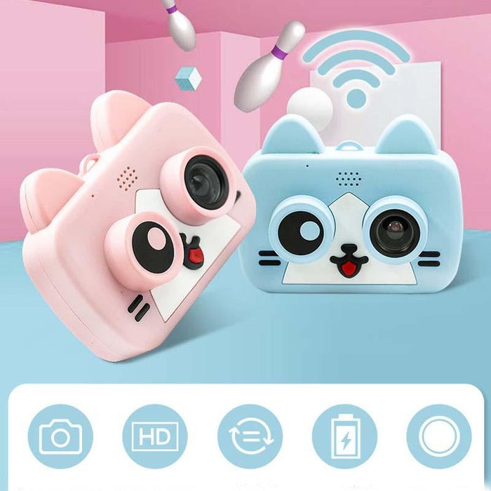 12Mp 2.0 Inch High-Definition Screen Wifi Cute Cartoon Fun Children Photography Digital Camera