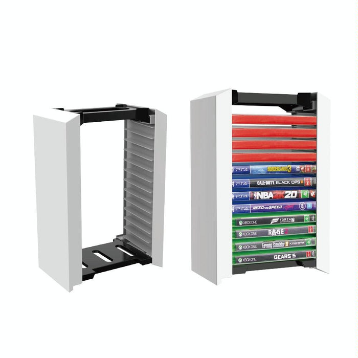 Tp5-0520 Console Game Cd Storage Rack Can Accommodate 12 Double-Layer Disc Racks For Ps5