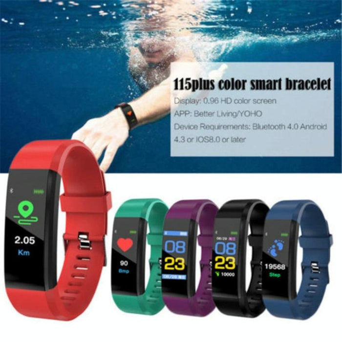 Oled Smart Watch Pedometer Fitness Tracker