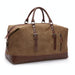 Men Leather Duffel Bag for Carry-on Travel