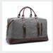 Men Leather Duffel Bag for Carry-on Travel