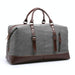 Men Leather Duffel Bag for Carry-on Travel