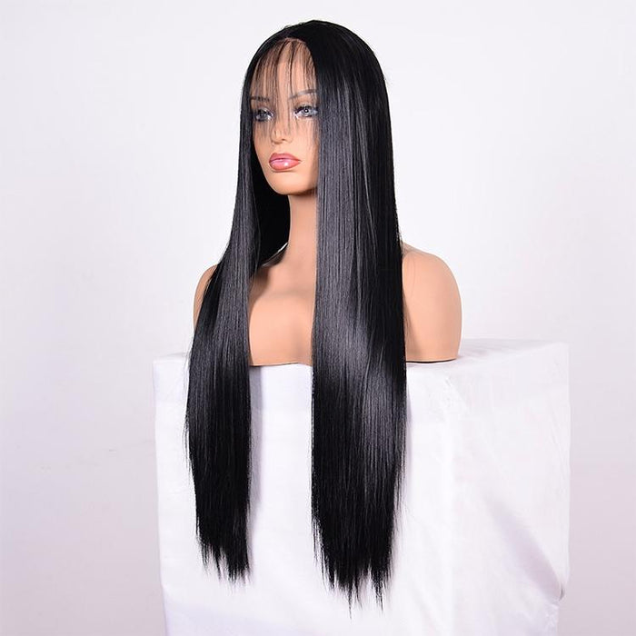 14 Straight Lace Front Human Hair Wig Style 1