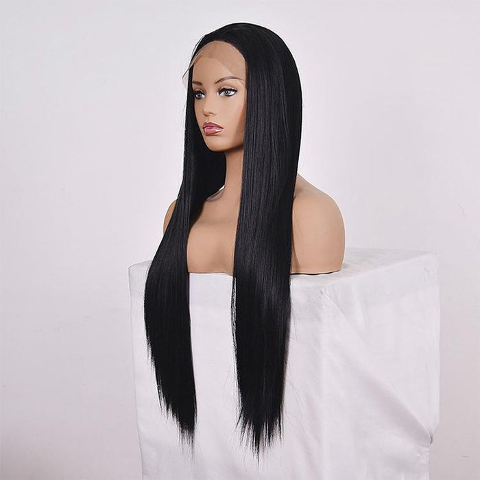 14 Straight Lace Front Human Hair Wig Style 2