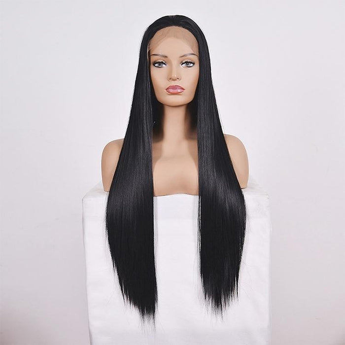 26 Straight Lace Front Human Hair Wig Style 2