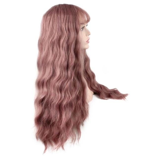 Long Curly Blend Wig - Soft Texture