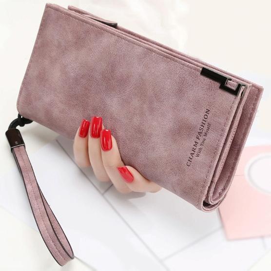Long Wallet Zipper Coin Purse Cards Id Holder Clutch Woman Wallet