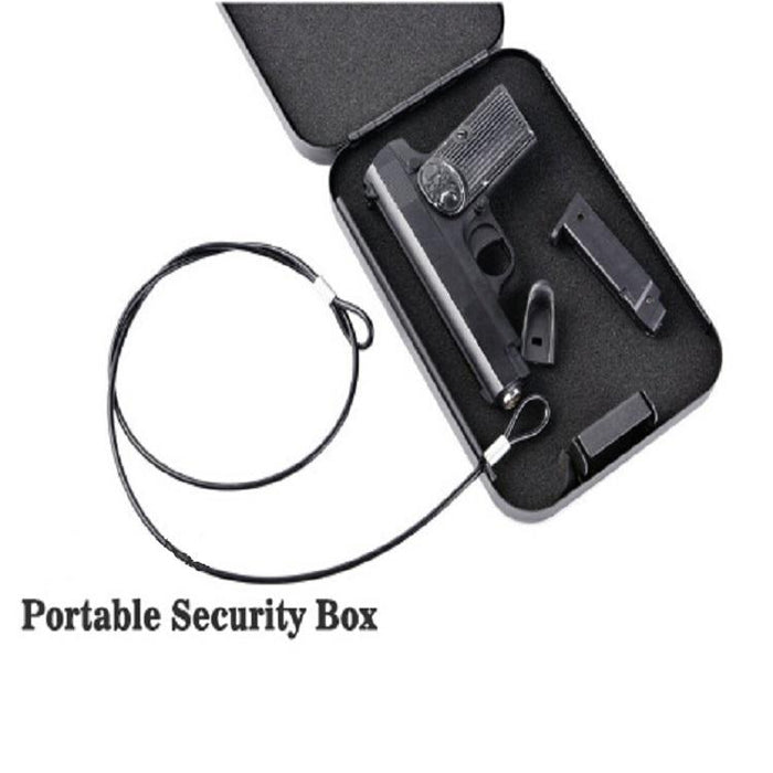 Mini Car Safety Box Portable Password Safe