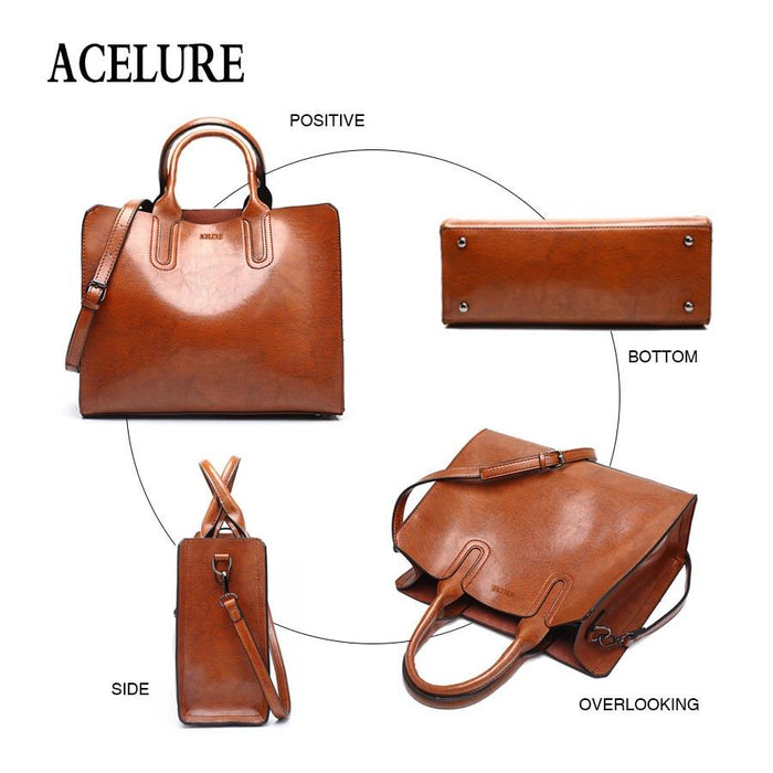 Handbags Big Women Casual Female Bags Trunk Tote Shoulder