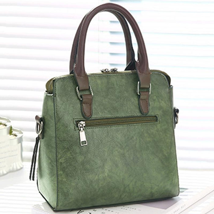 Leather Ladies Handbags Women Messenger Totes Tassel