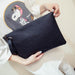 Retro Ladies Handbag Fashion Large Capacity Clutch Zipper