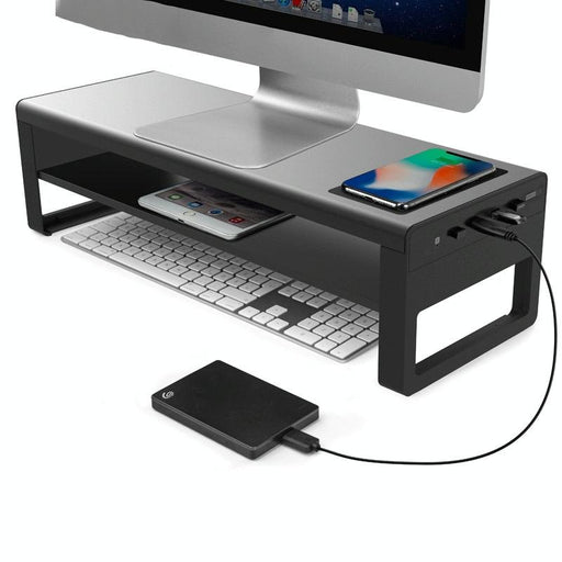 Vaydeer Metal Display Increase Rack Multifunctional Usb