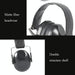 Industry-grade Noise-cancelling Earmuffs for Better Sleep