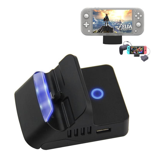 Portable Switch Cooling Base With Tooth Projection Converter