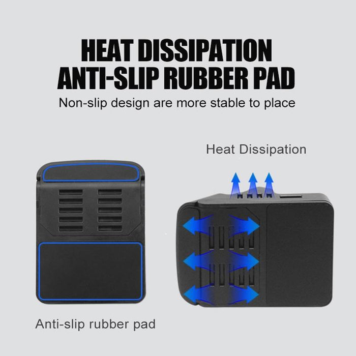 Portable Switch Cooling Base With Tooth Projection Converter