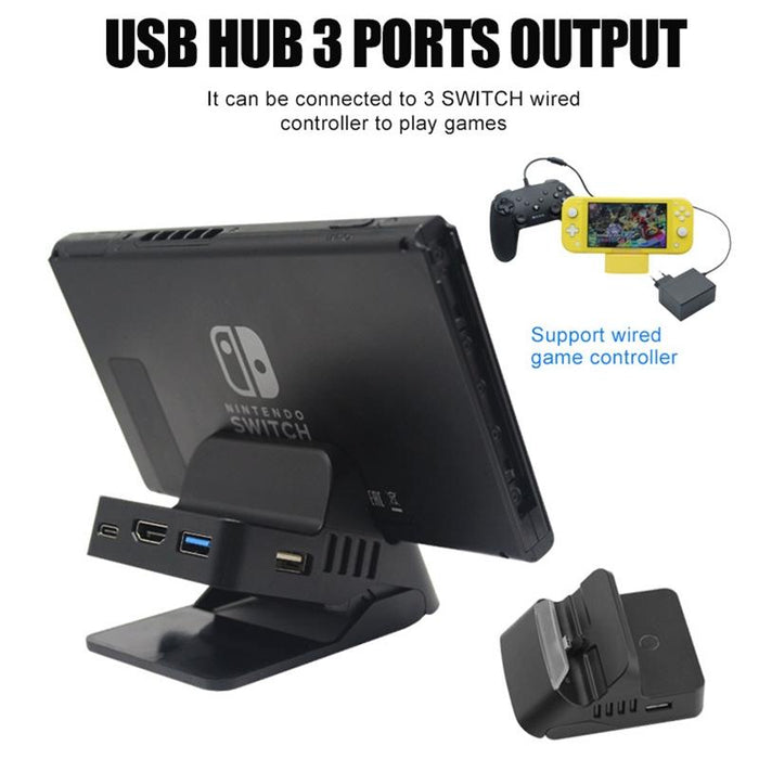 Portable Switch Cooling Base With Network Card