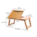 Folding Laptop Desk Bed Card Slot Lifting Type Lazy Computer