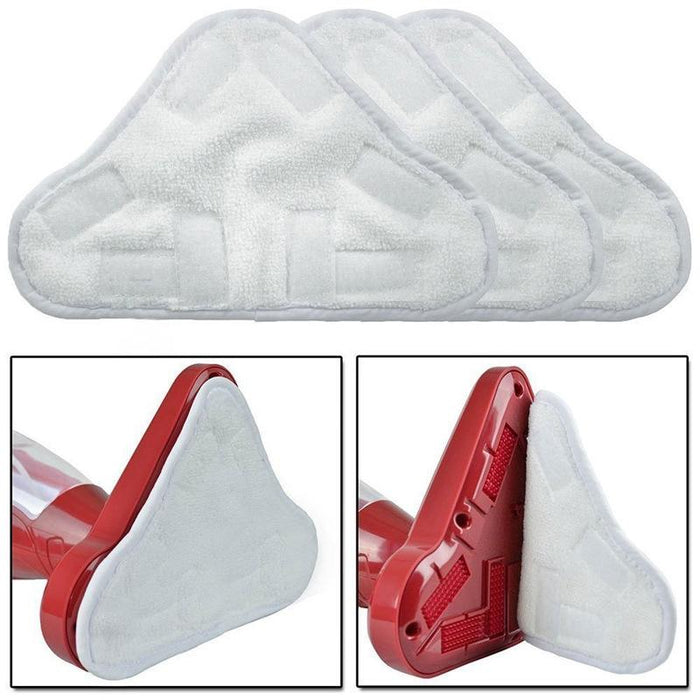 5-Pack Triangle Steam Mop Pads For Thane H2O