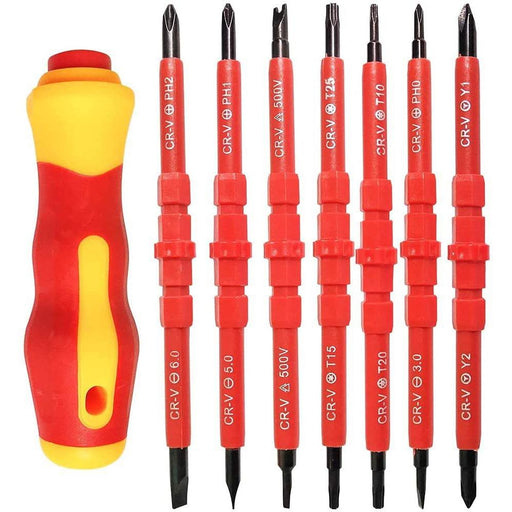 7 In 1 Bit Insulation Multipurpose Repair Tool Screwdriver