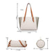 3 In 1 Fashion Simple Lady Diagonal Large Capacity Handbag