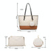 4 In 1 Fashion Colour Block Messenger Handbag Large