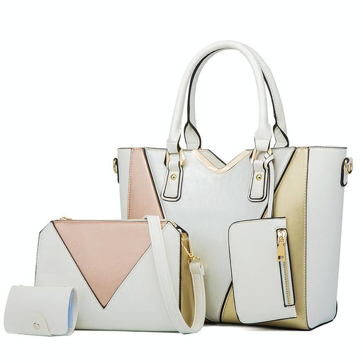 4 In 1 Fashion All Match Diagonal Ladies Handbags Large