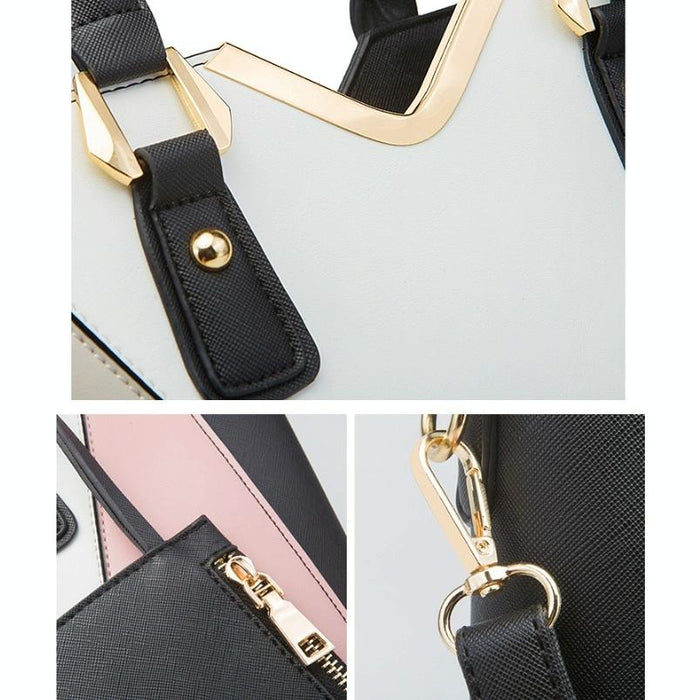 Versatile 4-in-1 Ladies Handbag with Large Capacity