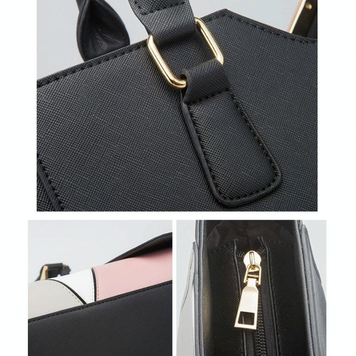 Versatile 4-in-1 Ladies Handbag with Large Capacity