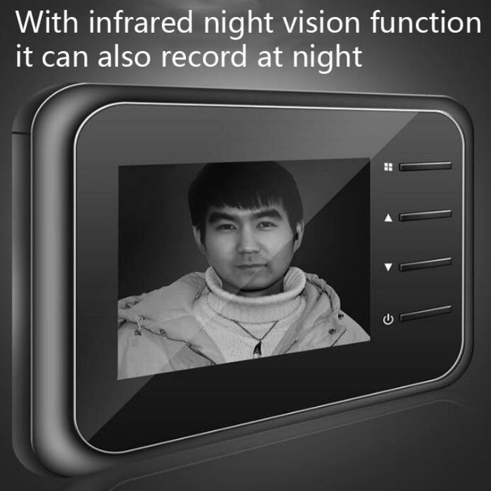 2.4 Inch High Definition Smart Cat Eye Home Electronic Video Doorbell