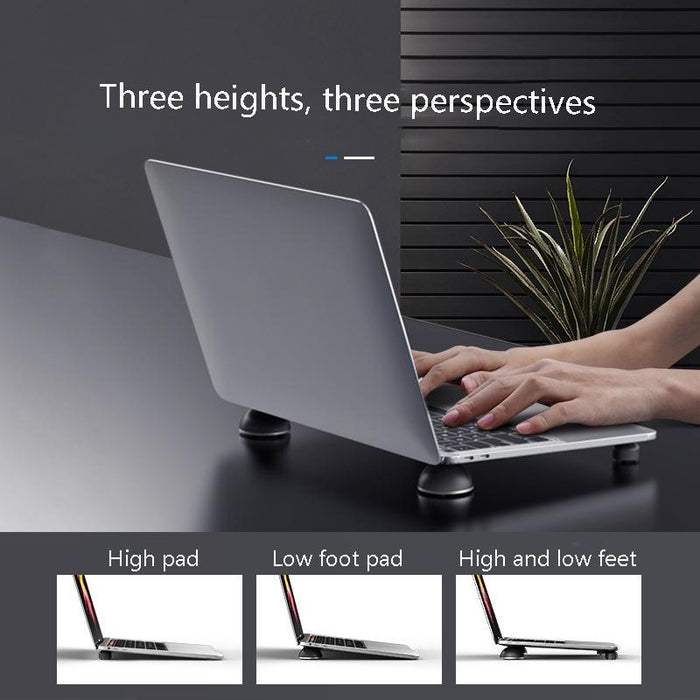 Suohuang Aluminum Portable Bracket Foot Pad For Macbook