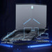 Gaming Notebook Cooler With Lcd Exhaust Fan