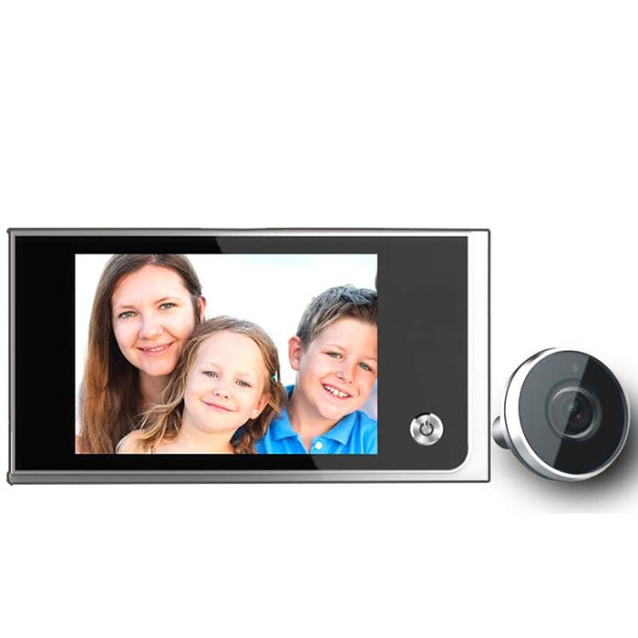 2.0 Million Pixels Wireless Anti-Theft Smart Video Doorbell With 3.5 Inch Display Screen