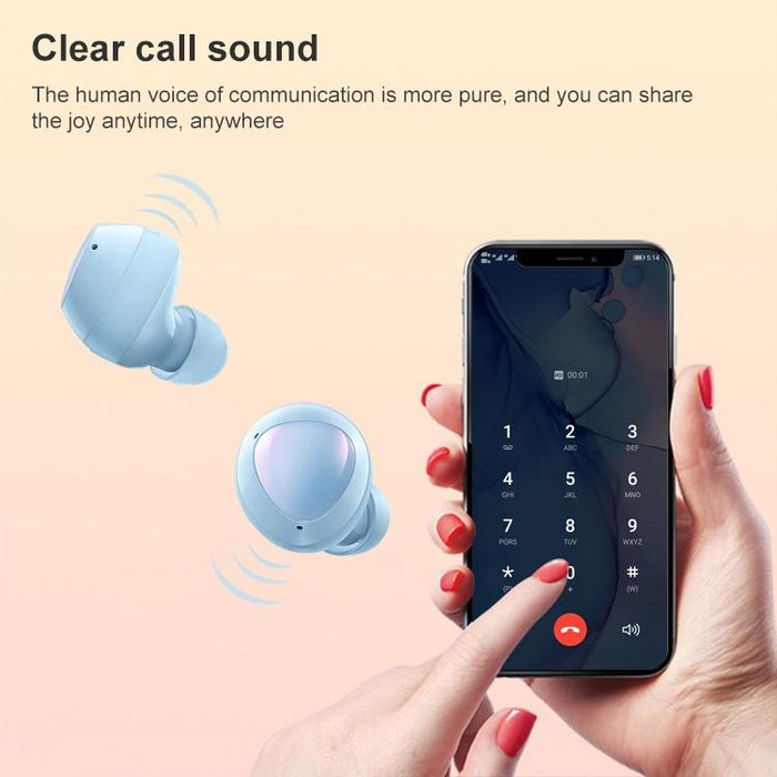 Portable Wireless Bluetooth Earphones - Black R175