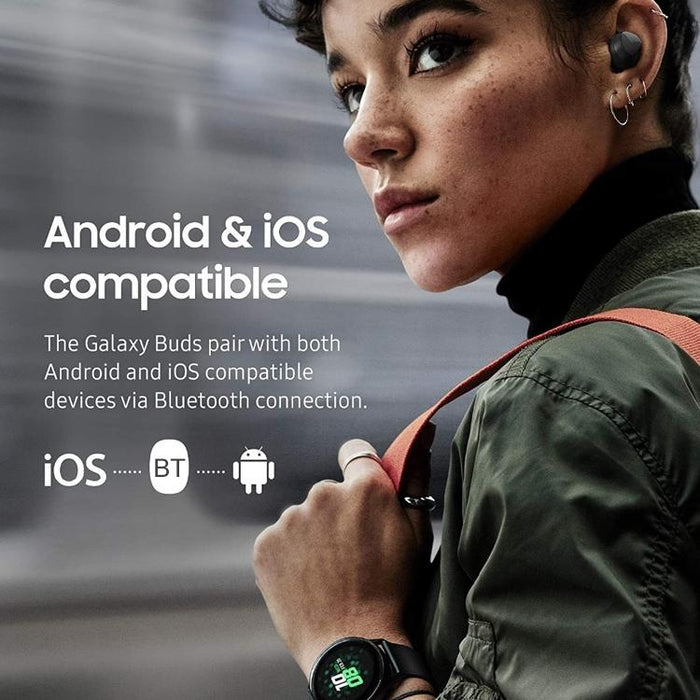 Portable Wireless Bluetooth Earphones - Black R175