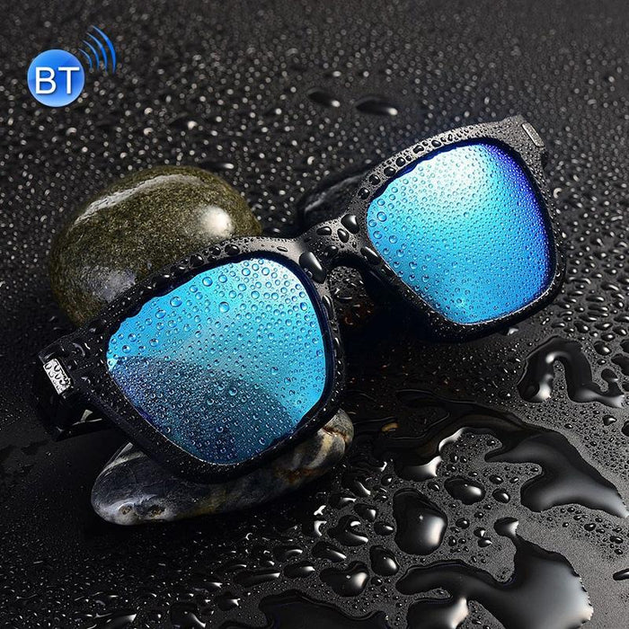 F002 Binaural Mini Smart Call Waterproof Bluetooth Glasses Earphone