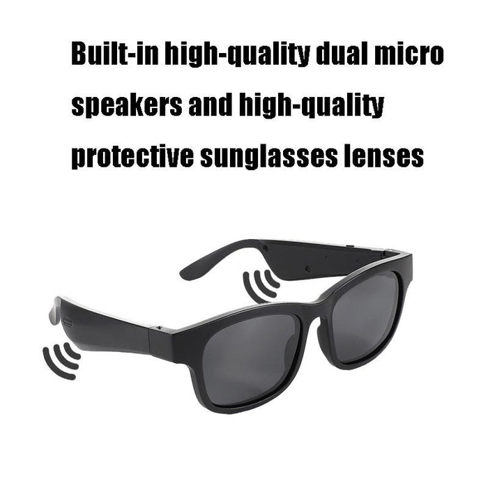 Binaural Call Smart Bluetooth Glasses Earphone